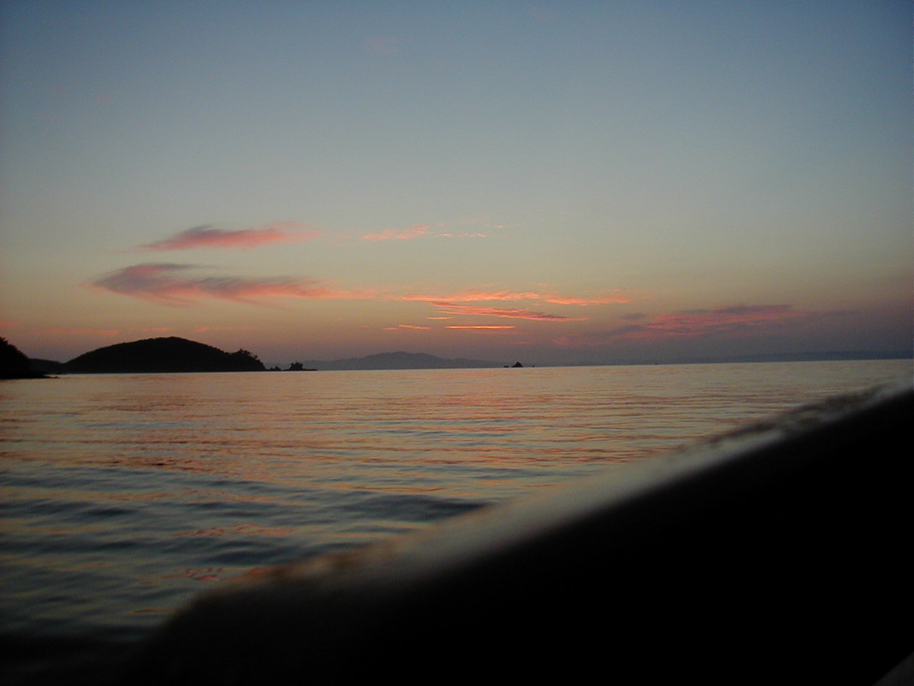 Sunset On The Pacific Ocean